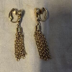 Givenchy Vintage Tassel Earrings with COA